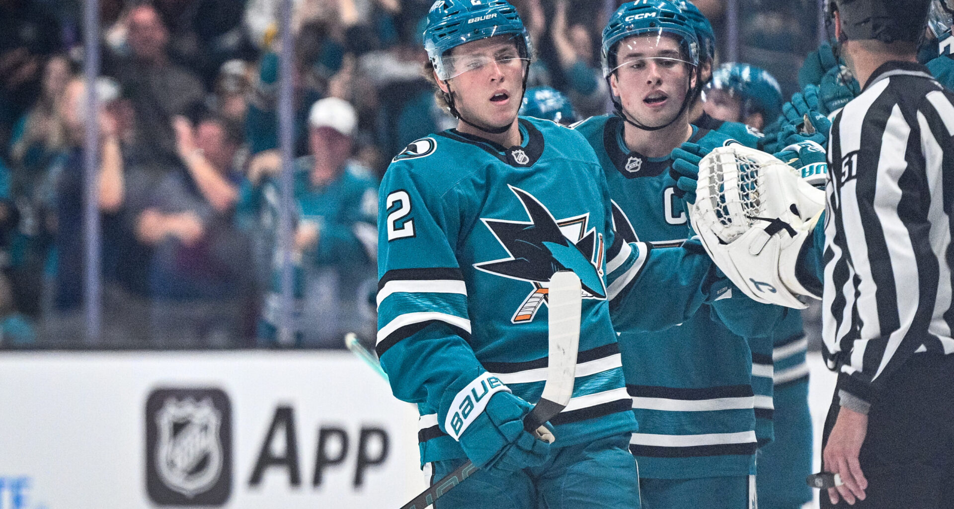 Celebrini Injury Not Serious; Sharks Move Smith To Center