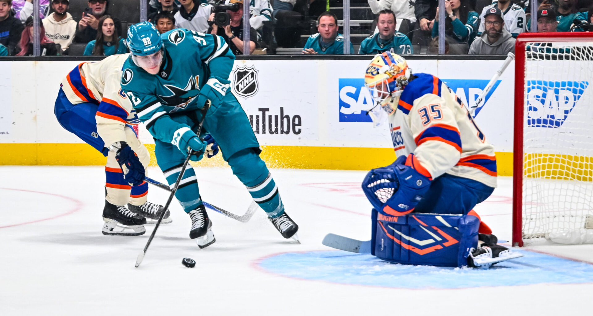 Sharks Make Line Changes Before Boston Matchup