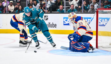 Sharks Make Line Changes Before Boston Matchup