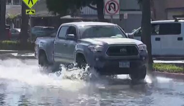High surf floods Newport Beach streets – NBC Los Angeles