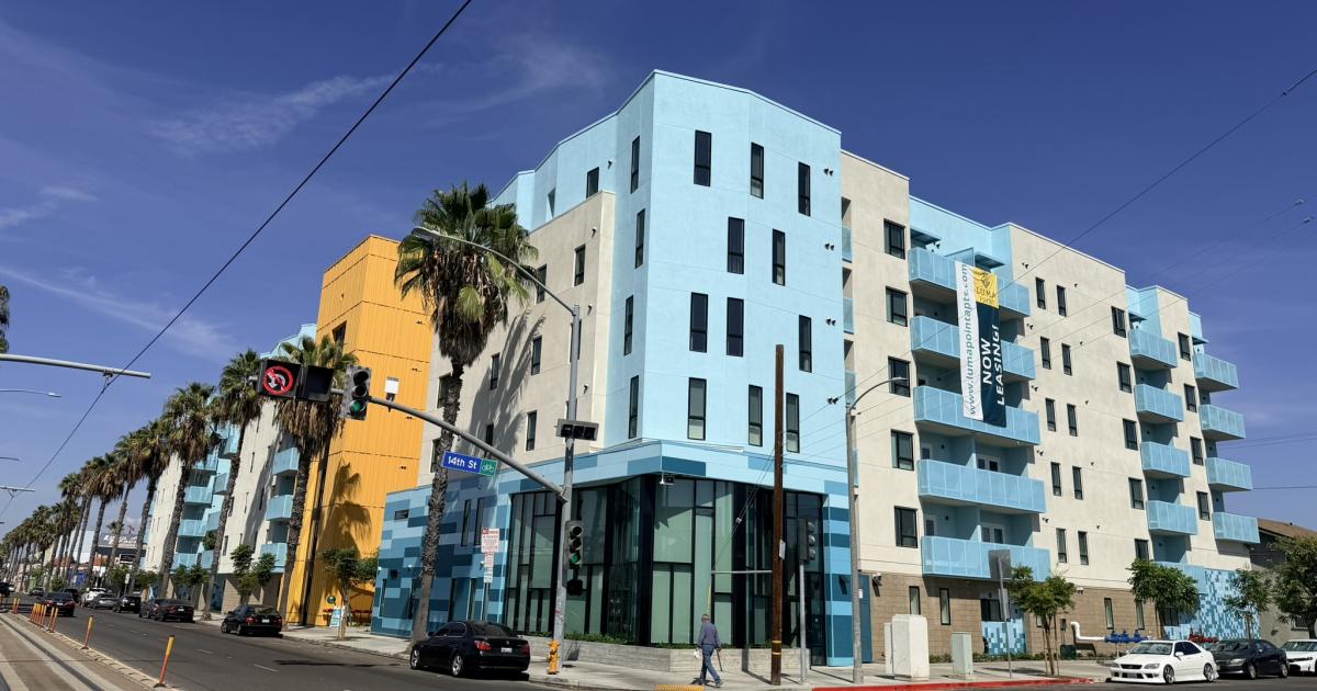 Rendering vs. Reality: Affordable housing at 1400 Long Beach Blvd.