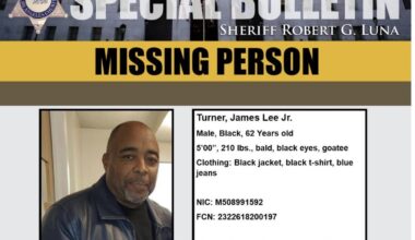 LASD Searches for Missing 62-Year-Old Transient Man in Lakewood