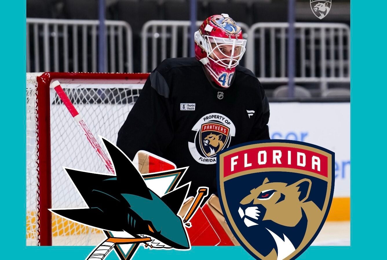 Panthers GameDay at Sharks: How to Watch, Stream; Lines, Goalies, Betting Odds
