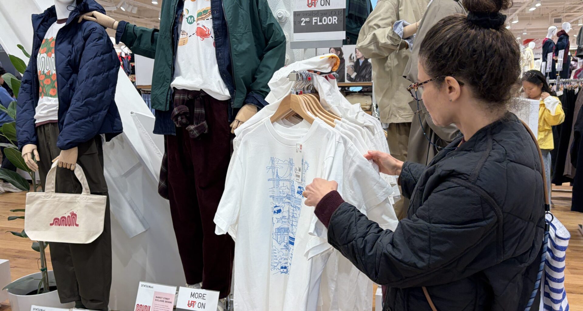 Muni isn't getting a cut from their partnership with Uniqlo