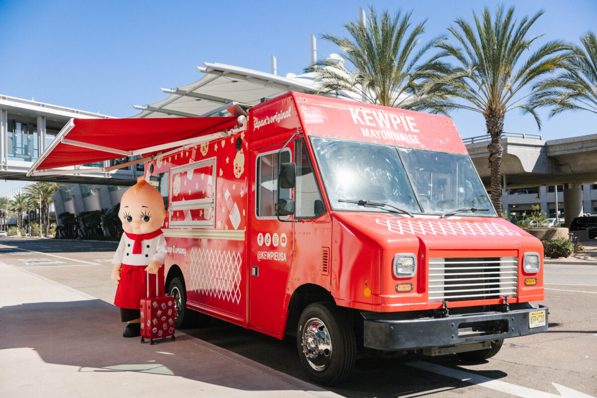 I Love Kewpie Tour truck