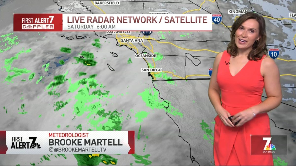 San Diego weather today: Brooke Martell’s forecast for Oct. 10, 2026 – NBC 7 San Diego