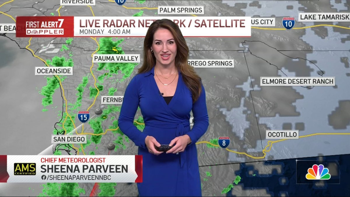 San Diego weather today: Sheena Parveen’s forecast for Oct. 12, 2026 – NBC 7 San Diego