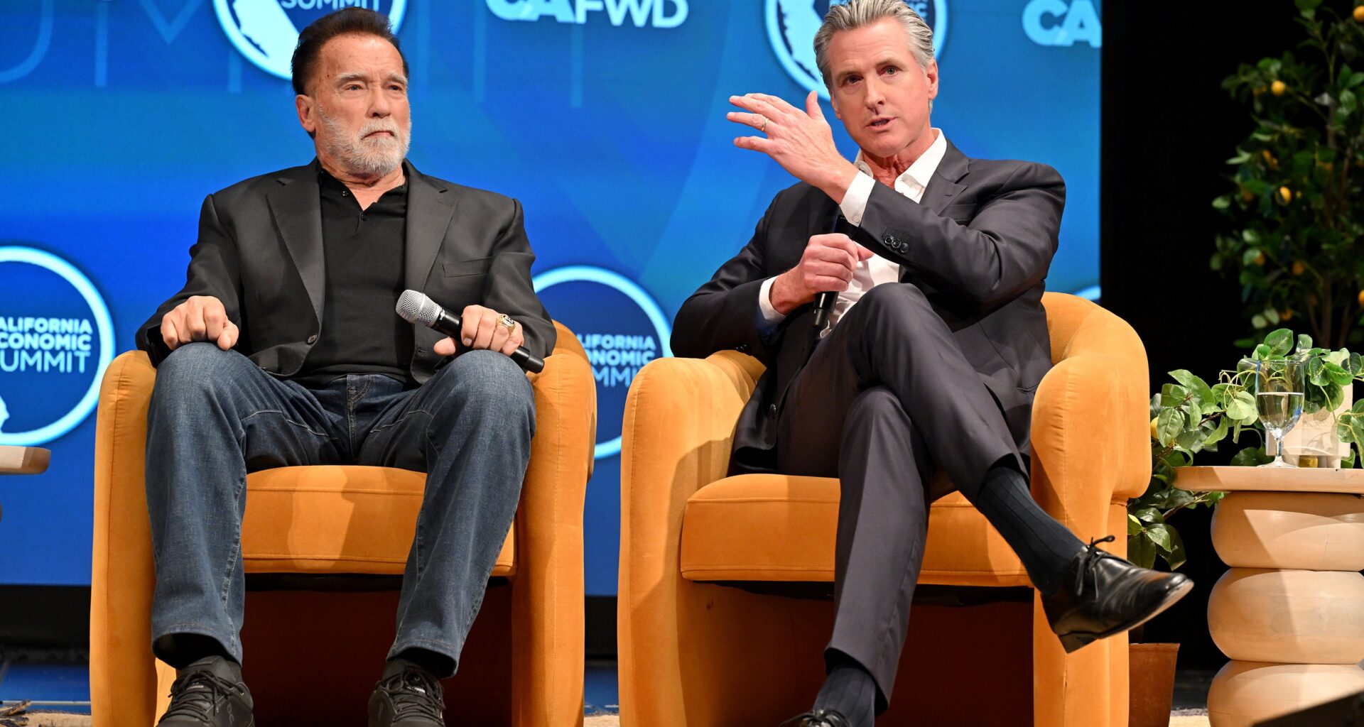 Gavin Newsom, Arnold Schwarzenegger tout California’s role as a climate leader – Press Telegram