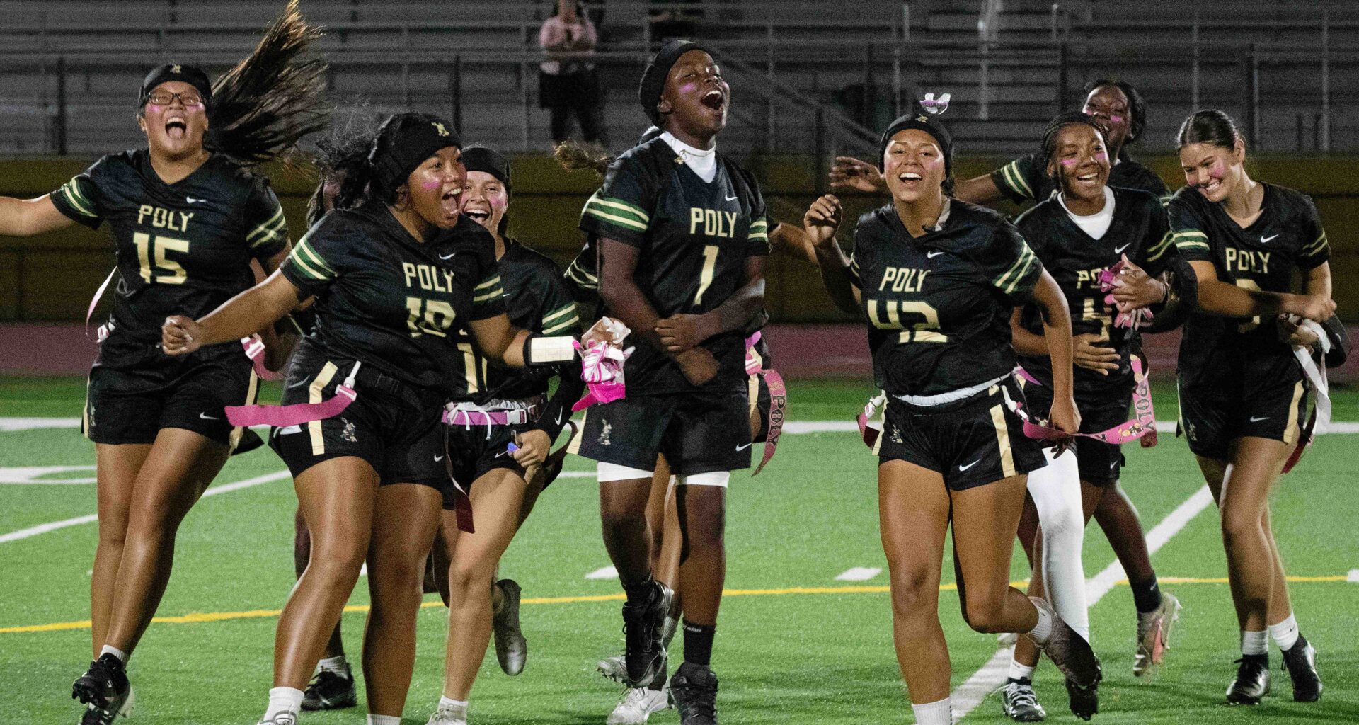 Long Beach Poly flag football clinches league title with win over Millikan – Press Telegram