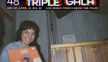Our gala heats up with Chile Lindo empanadas, Latin tunes from DJ Lizzy al Toque
