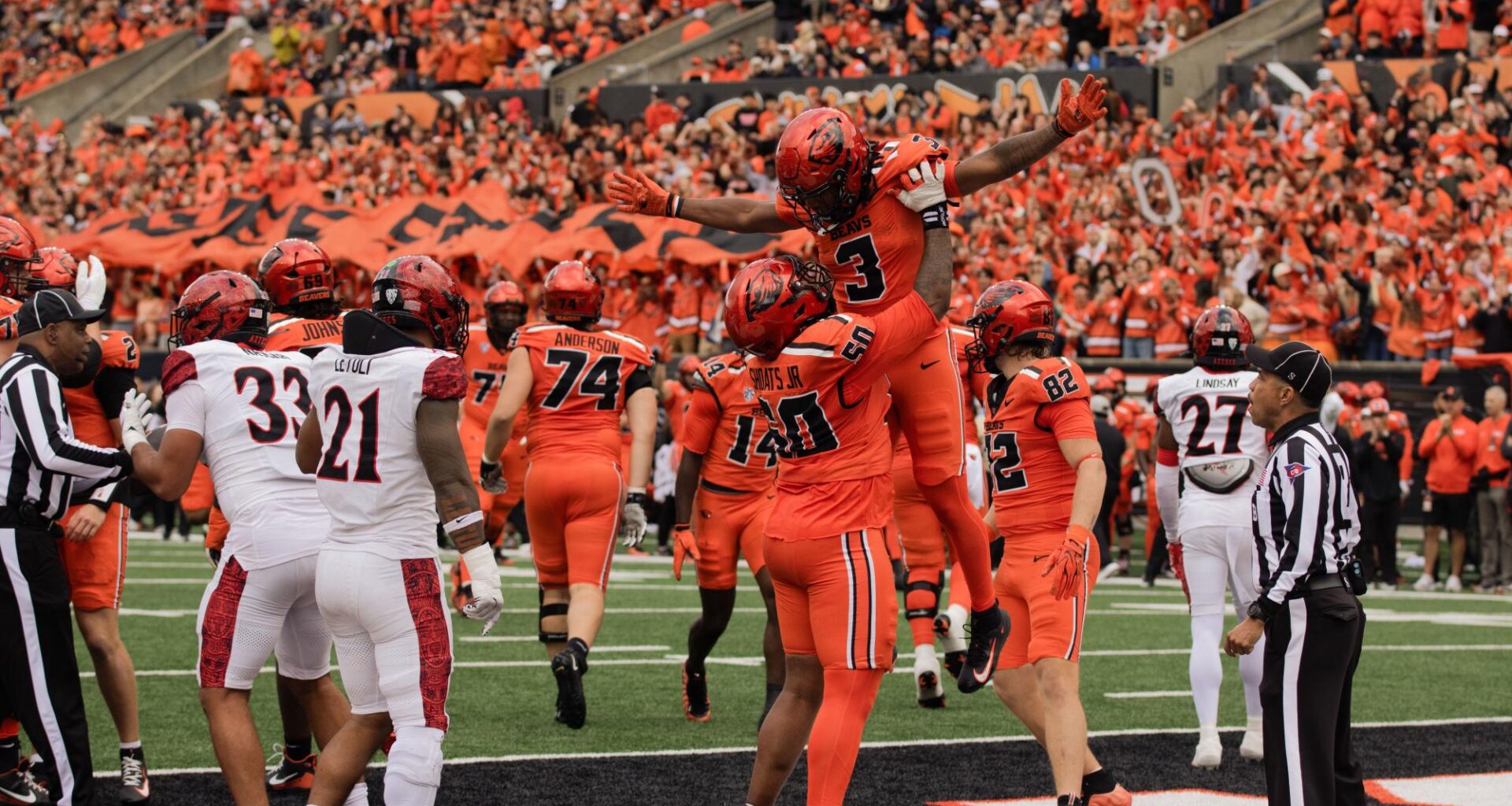 Legree adds to historic year, Beavers blow out San Diego State – The Daily Barometer