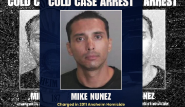 Santa Ana man arrested as police investigators solve a 14-year-old Anaheim murder