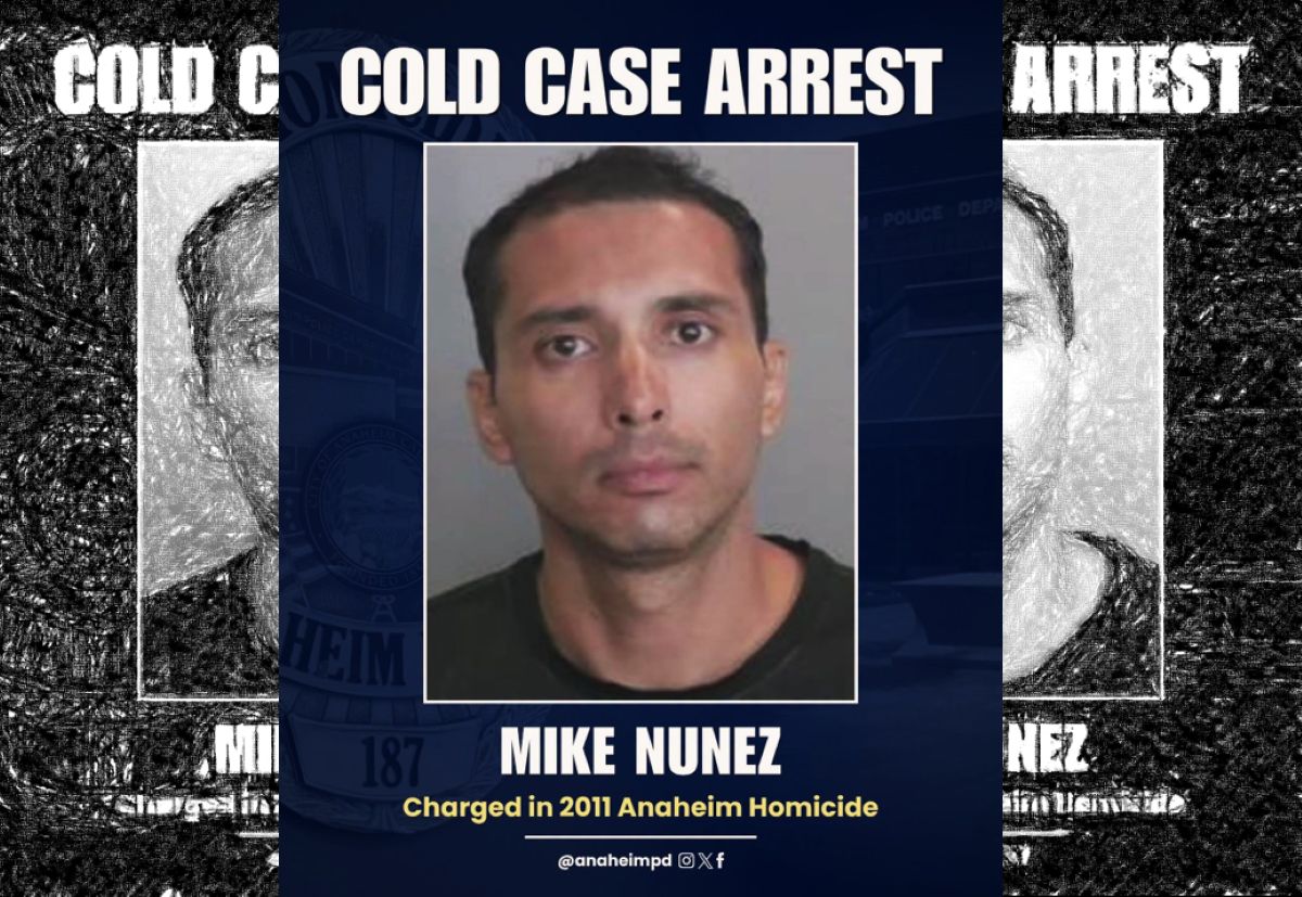 Santa Ana man arrested as police investigators solve a 14-year-old Anaheim murder