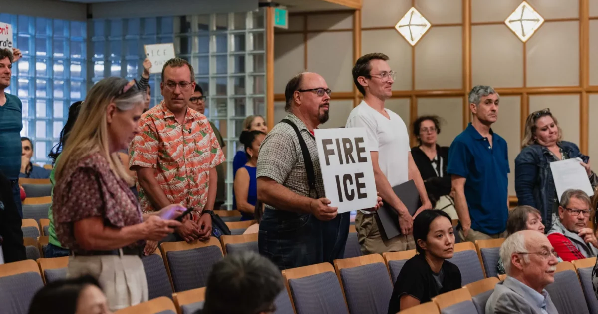 Mountain View adopts protections to curtail ICE detention centers