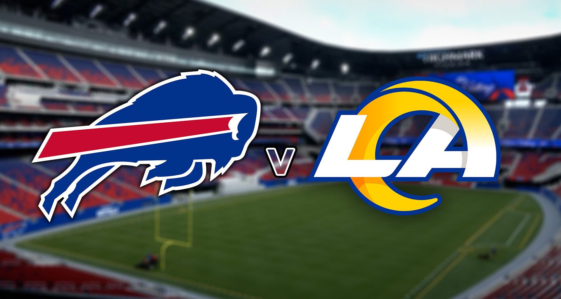Buffalo Bills and LA Rams logos