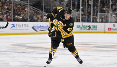 Bruins Practice: Sturm Wants Offense from Defensemen; No Line Changes