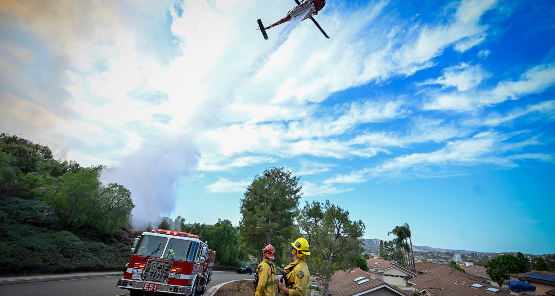 Norte fire in south OC at 5% containment as gusty winds expected to ramp up – Orange County Register