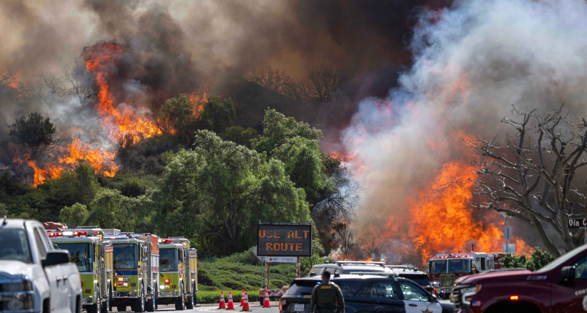 When there is fire in OC’s equestrian communities, volunteers are ready to help – Orange County Register