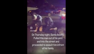 Santa Ana police say use-of-force incident being reviewed after video shows officers punching detained man – Redlands Daily Facts