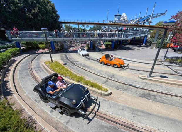 Autopia in Tomorrowland at Disneyland in Anaheim on Monday, August 17, 2026. (Photo by Jeff Gritchen, Orange County Register/SCNG)
