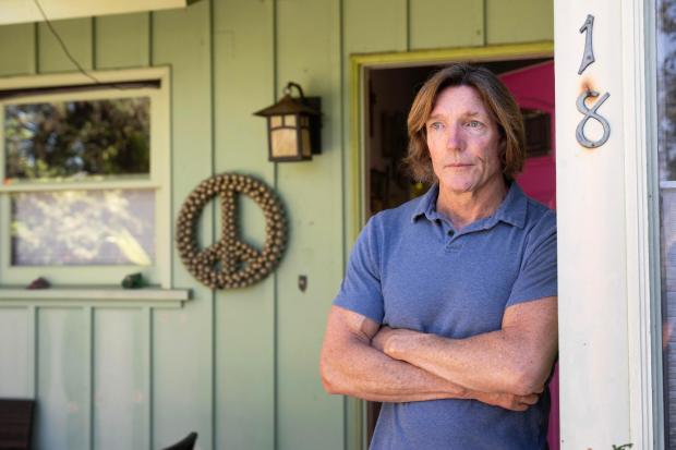 Chris Mason at his father's home in Torrance on Tuesday, October 20, 2026. Chris' father, Richard Mason, 88, died of West Nile virus in September. (Photo by Drew A. Kelley, Press-Telegram/SCNG)
