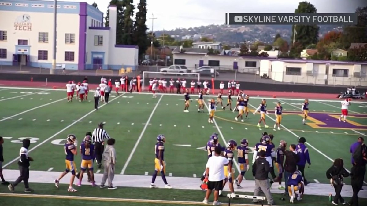 Oakland Skyline High cancels remainder of varsity football season – NBC Bay Area