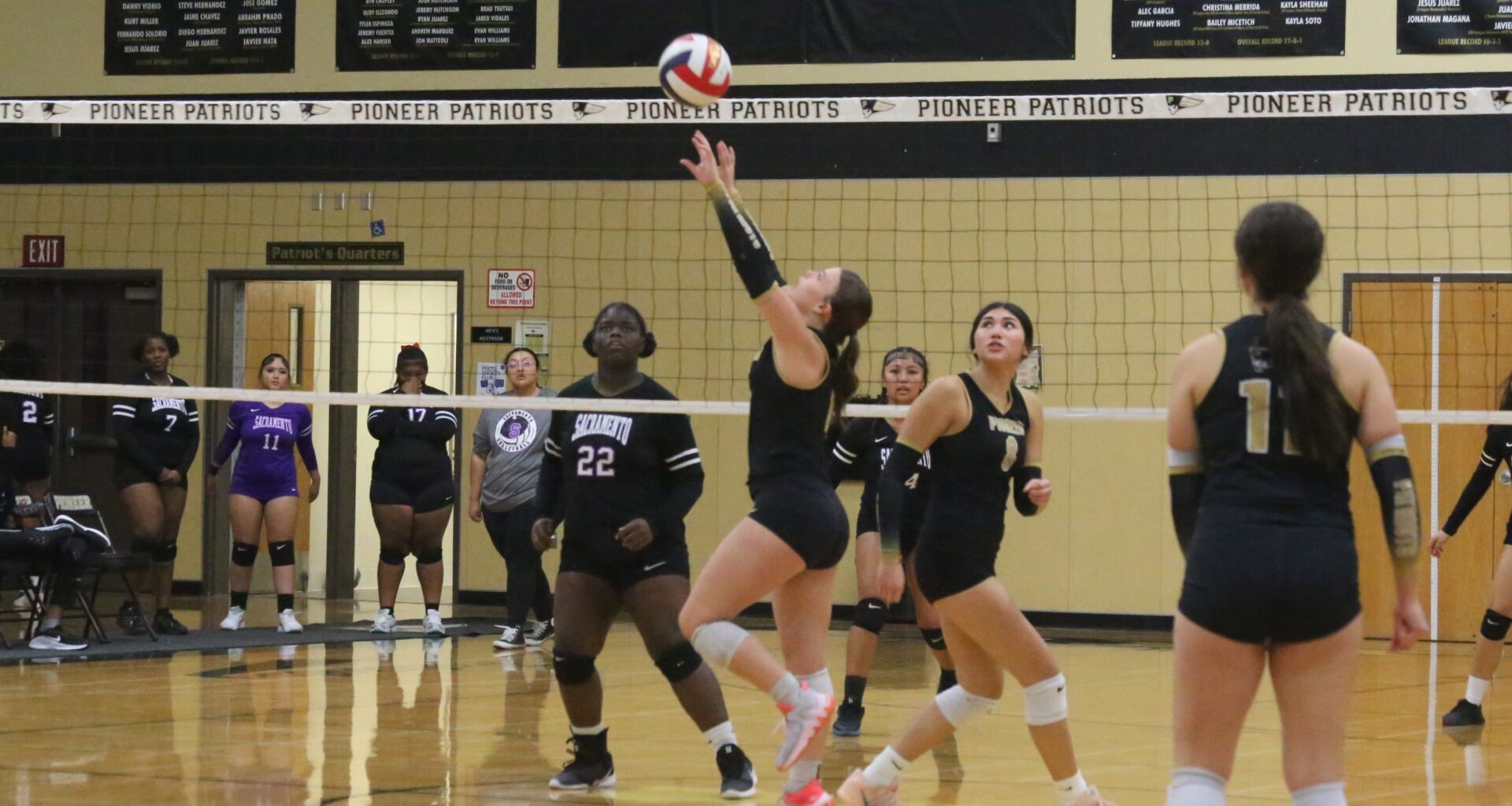Pioneer High School volleyball sweeps Monticello Empire League foes Sacramento – Daily Democrat