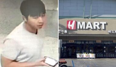 Police seek man accused of taking upskirt photo of woman at Irvine store