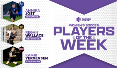 Mountain West Women's Soccer Players of the Week - Oct. 12