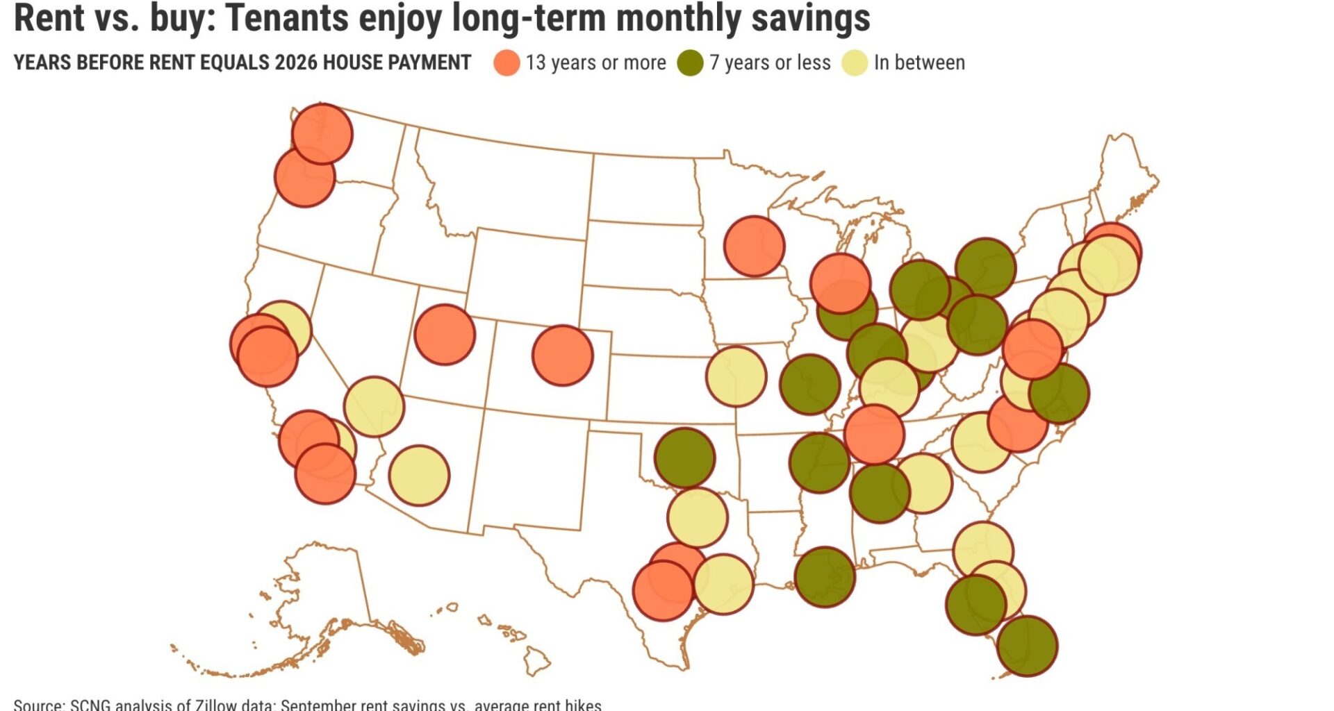 It would take 17 years for California rent to reach homebuyer payment – San Diego Union-Tribune