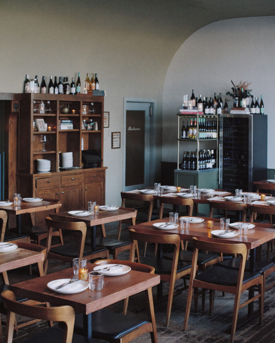 Rustic Canyon dining room