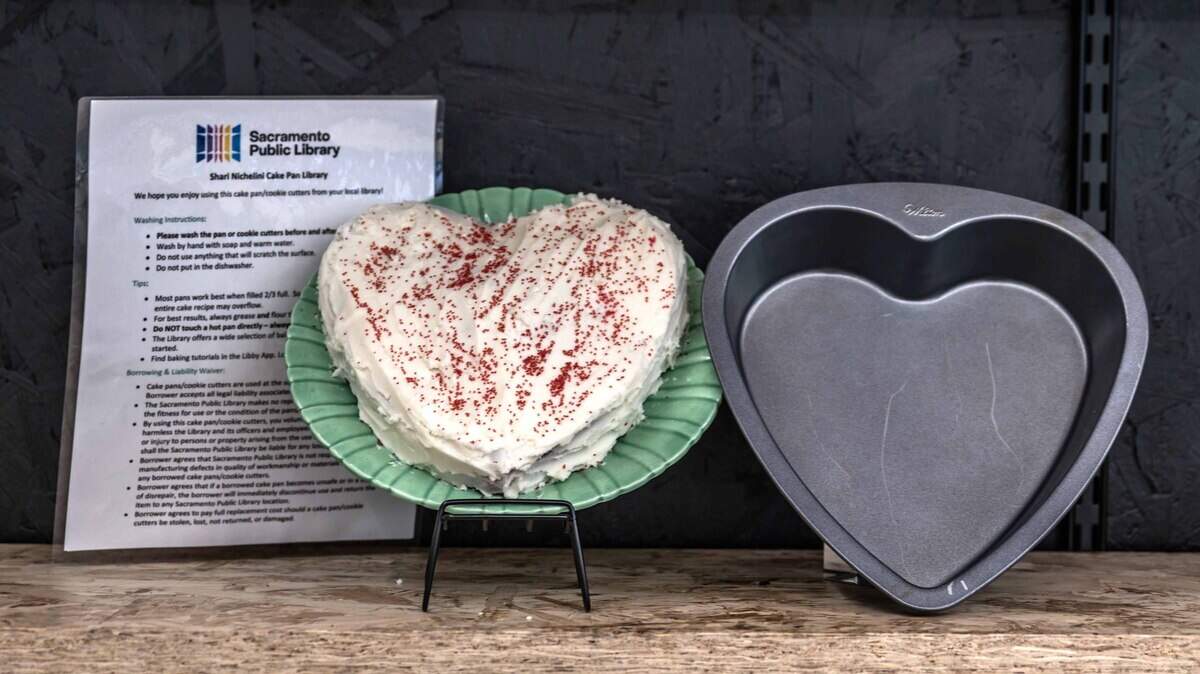 Sacramento library system lets patrons borrow bakeware