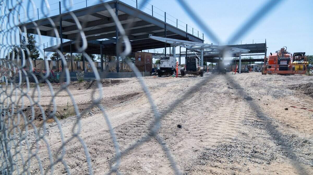 Bond-funded construction is underway in 2024 at Edward Kemble Elementary School in the Sacramento City Unified School District. 