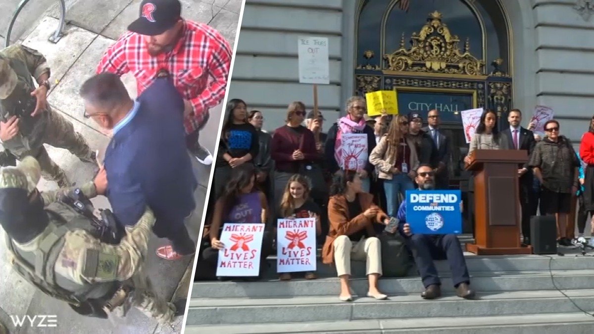 Advocates rally after immigration agents detain man in San Francisco – NBC Bay Area