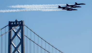 Bay Area Fleet Week: When Blue Angels, jets will be loudest near you