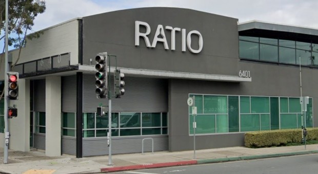 Office and research building at 6401 Hollis Street in Emeryville, seen in May 2025. (Google Maps)