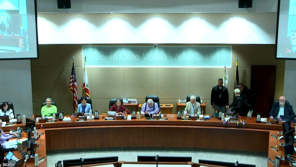 Santa Clara Valley Water District board member escorted out of meeting for refusing to yield the floor