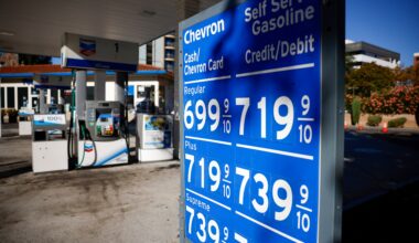 California gas prices near all-time record mark