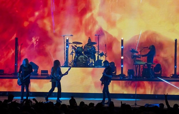 Metal band Mastodon performs Friday, Oct. 10, at Fox Theater in Oakland. (Jim Harrington/Bay Area News Group)