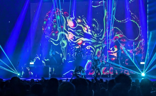 Metal band Mastodon performs Friday, Oct. 11, at Fox Theater in Oakland. (Jim Harrington/Bay Area News Group)