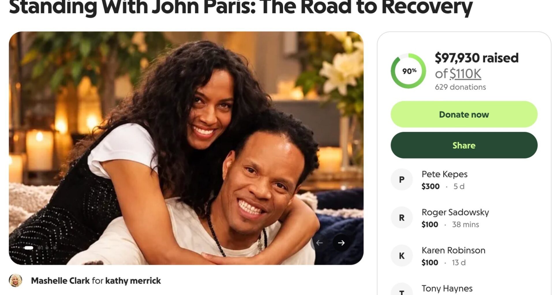 Earth, Wind & Fire drummer John Paris takes next step in recovery