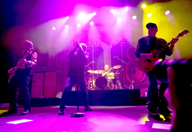 The Sex Pistols perform at The Warfield in San Francisco, Calif., on Wednesday, Oct. 14, 2026. (Jane Tyska/Bay Area News Group)