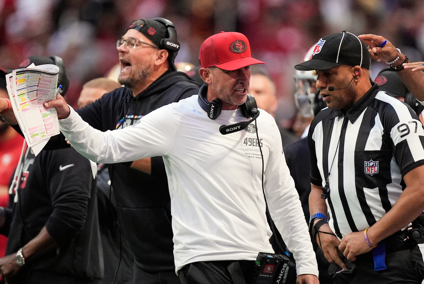 Banged-up 49ers limp into their bye week after a 29-20 loss to the Falcons