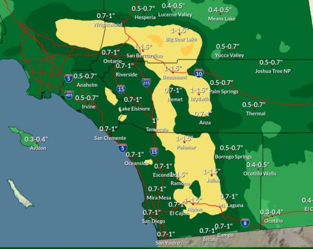National Weather Service issues tropical storm watch for San Diego County – San Diego Union-Tribune