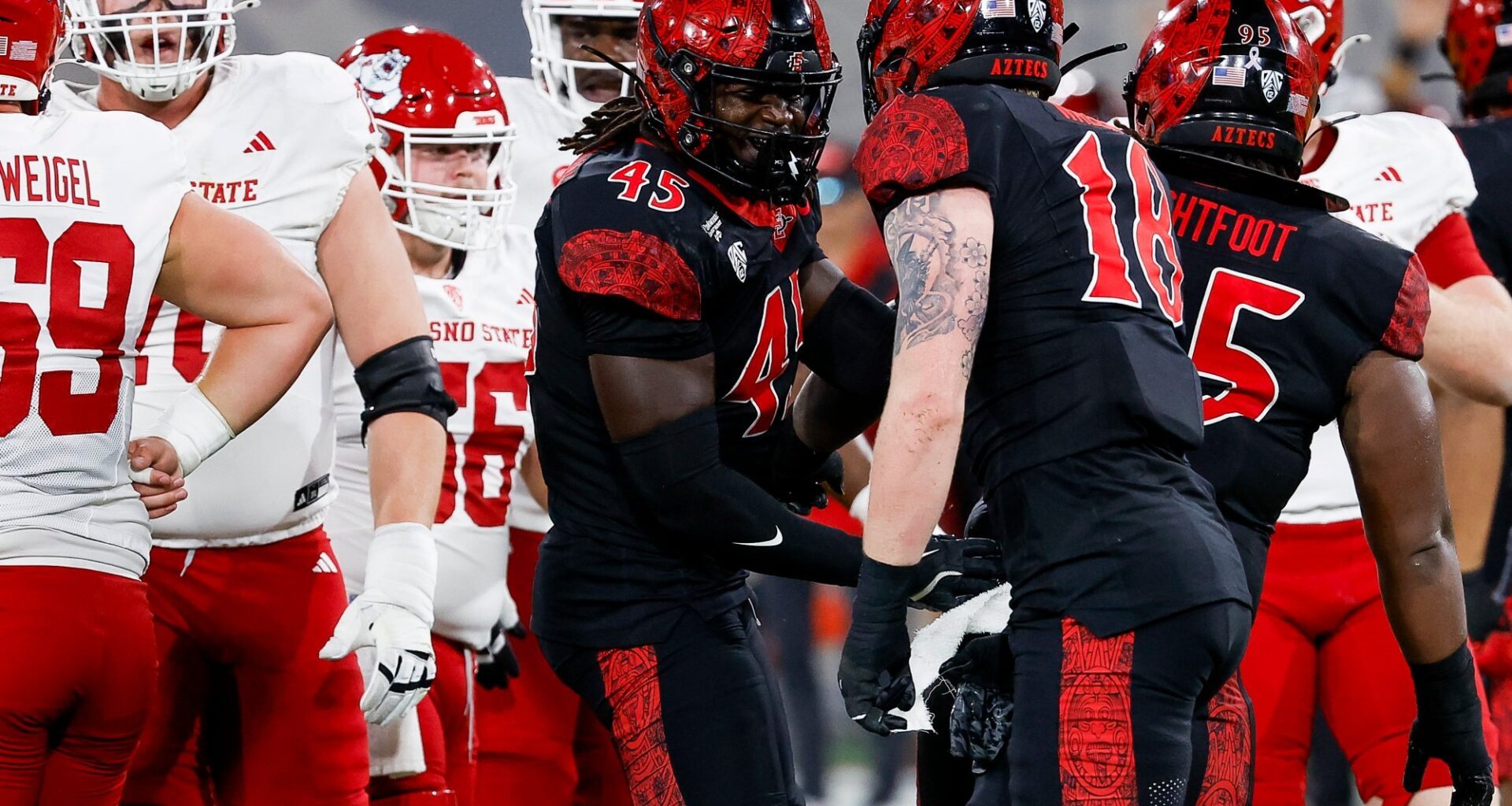 Aztecs football notebook: QB Jayden Denegal redeems himself, then suffers injury