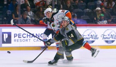 Given 'clean slate,' San Diego Gulls center delivers key goal in home-opener win