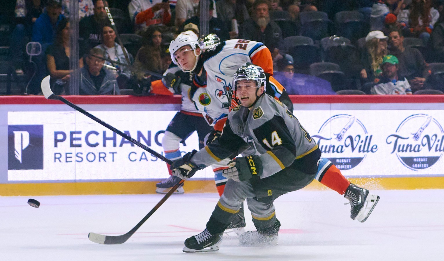 Given 'clean slate,' San Diego Gulls center delivers key goal in home-opener win