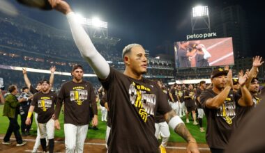 Padres pitch, slug way to NL Wild Card Series sweep over Cubs; Brewers next