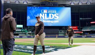 Padres set roster for NL Division Series
