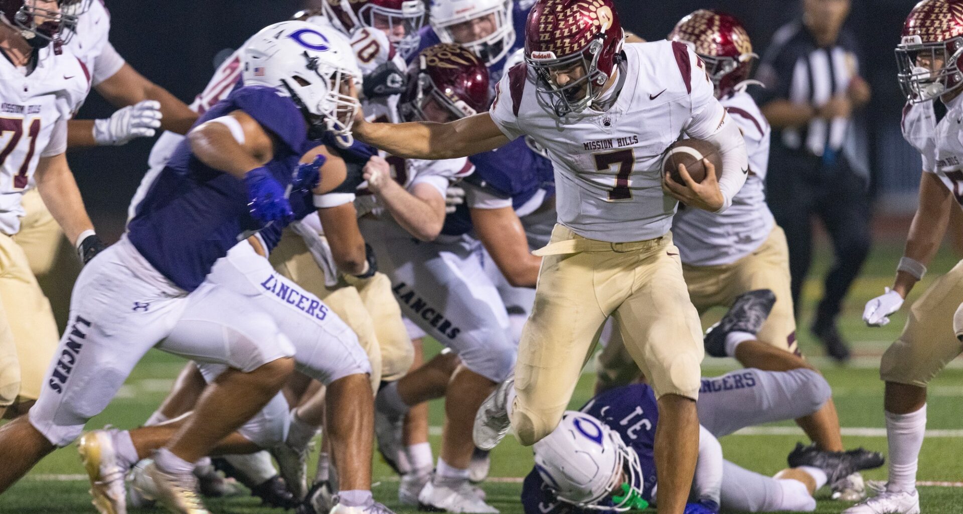 Roundup: Top-ranked Carlsbad's win highlights Friday chock-full of football